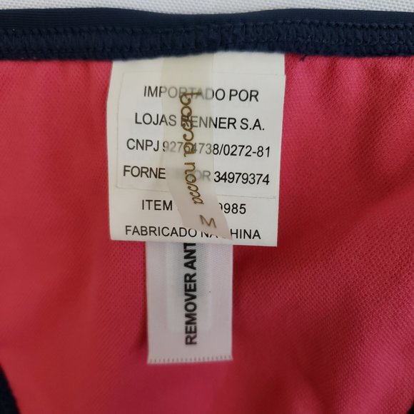 Bossa Nossa Embroidery Triangle Bra Cheeky Side Tie 2pc Set M - Picture 14 of 15